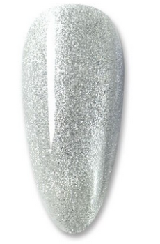 Gellack Moonlight Cat Silber Glitzer Nagel